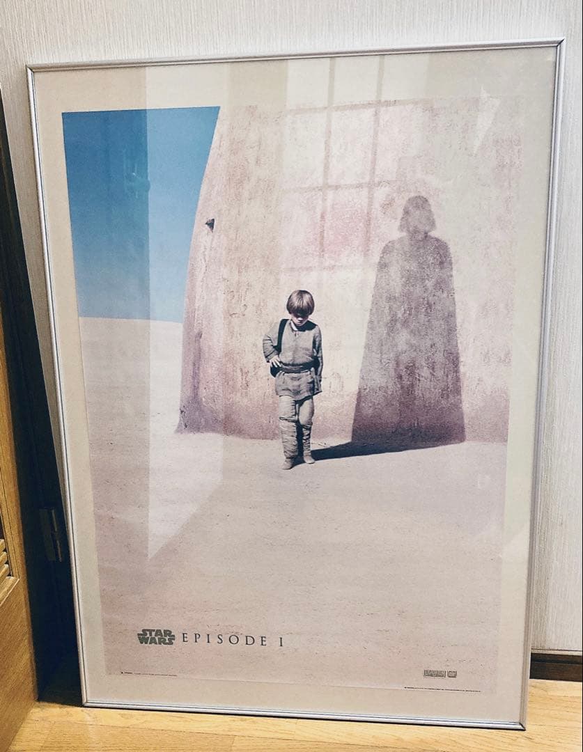 レア スターウォーズ 額縁 ビックサイズ ポスター エピソード1