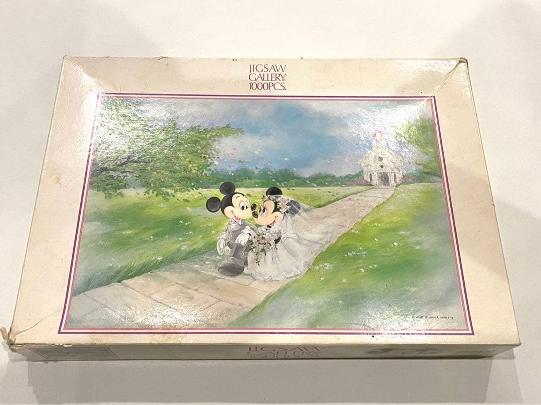 JIGSAW GALLERY 1000PCS.ミッキーミニージグソーパズル当時物