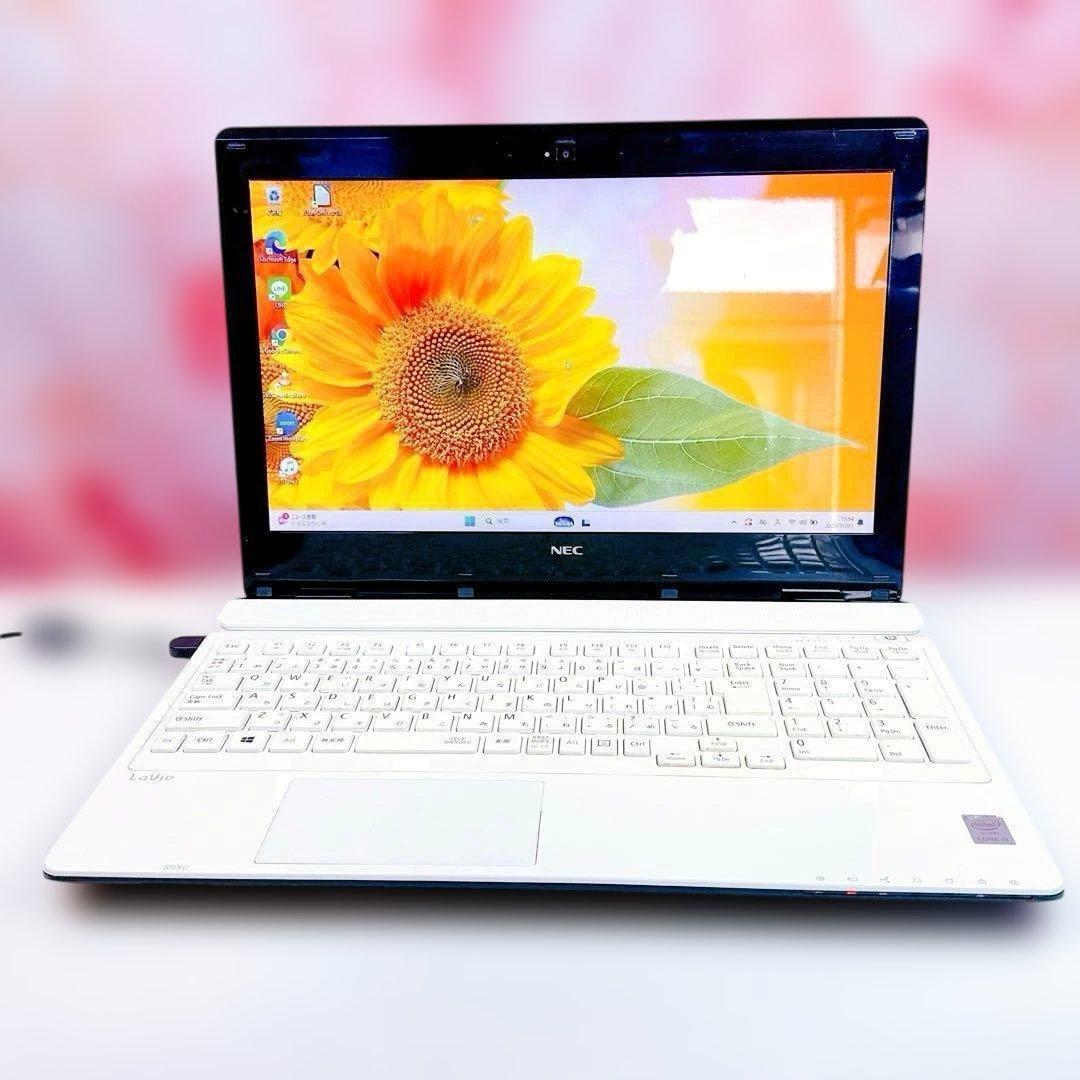 新品爆速SSD✨windows11 カメラ ノートパソコン オフィス 薄型