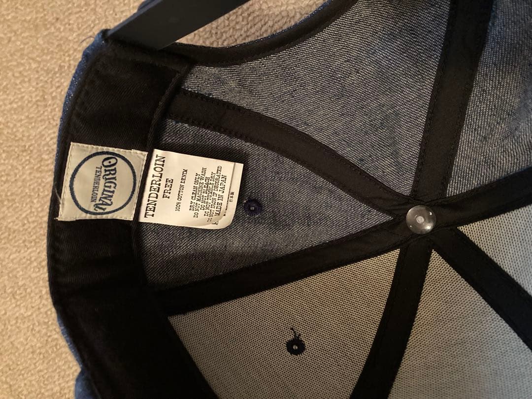 Tenderloin デニム ベースボールキャップ フリーサイズ