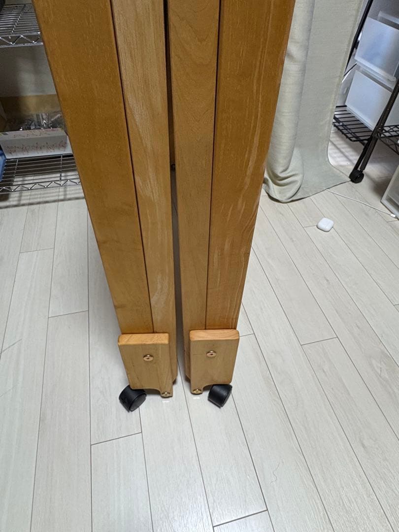 パウ②中居木工　スノコベッド　折りたたみベッド