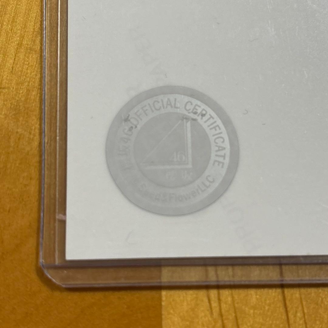 【値下げ可】櫻坂46 大園玲 サイン入り生写真 2023年クリスマスサンタ衣装