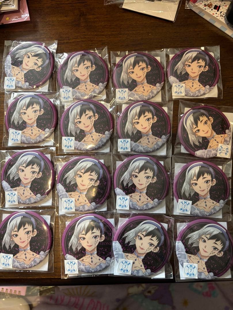 Dr.STONE あさぎりゲン 缶バッジ 16個セット