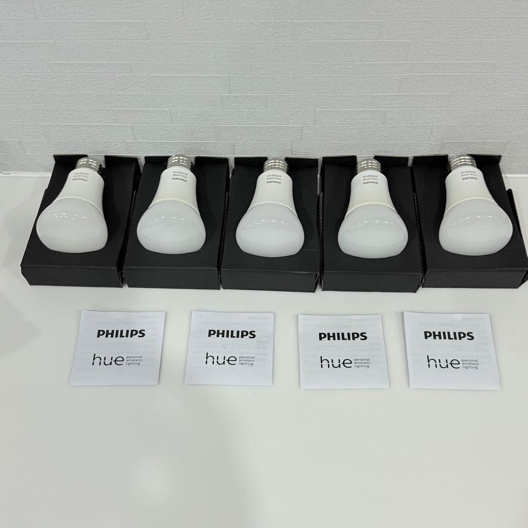 PHILIPS Hue A60 LED スマート電球 5個セット
