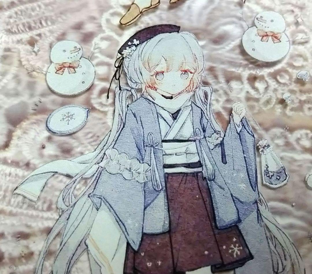 J264＃樱恋四季(PET)巫女sama切り売り海外人物マステ女の子