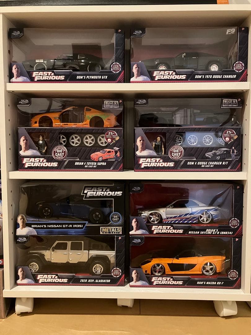 ワイルドスピード Jadatoys 1/24 　セット販売