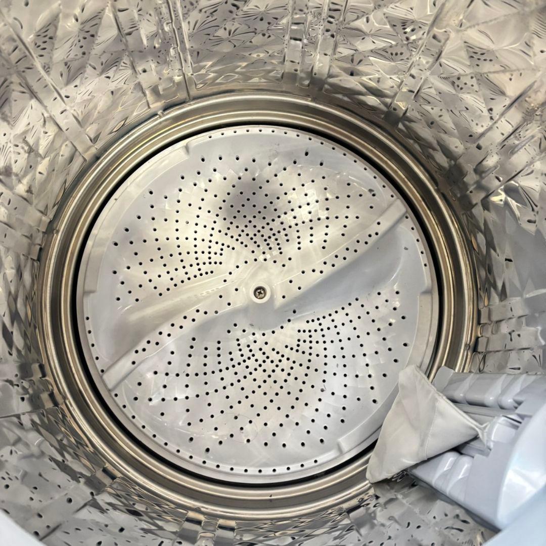 488 SHARP 乾燥付洗濯機 8/4.5キロ 小型　家庭用 ガラストップ