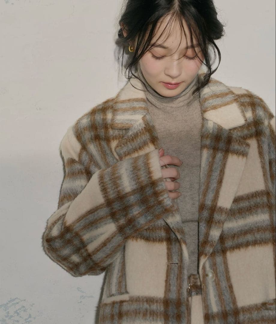 Olu. オルドット シャギーテーラードジャケット セットアップ販売