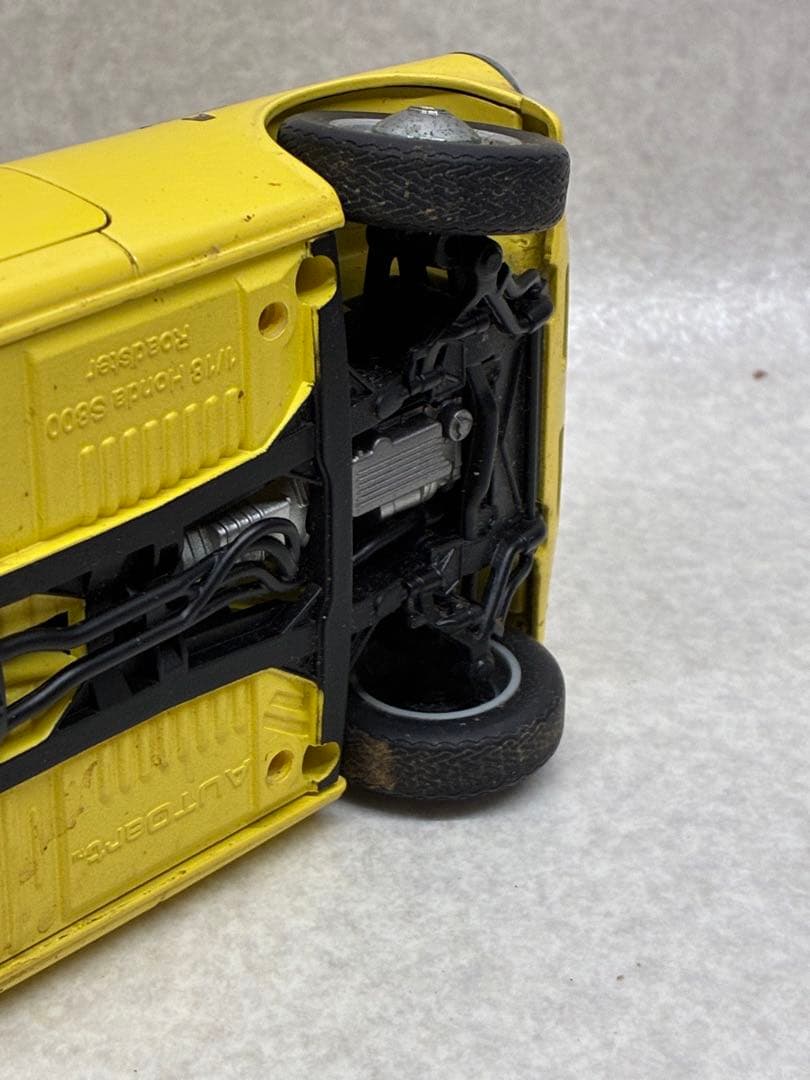 G2）1/18 AUTOart ホンダ S800 エスハチ ゴールデンイエロー