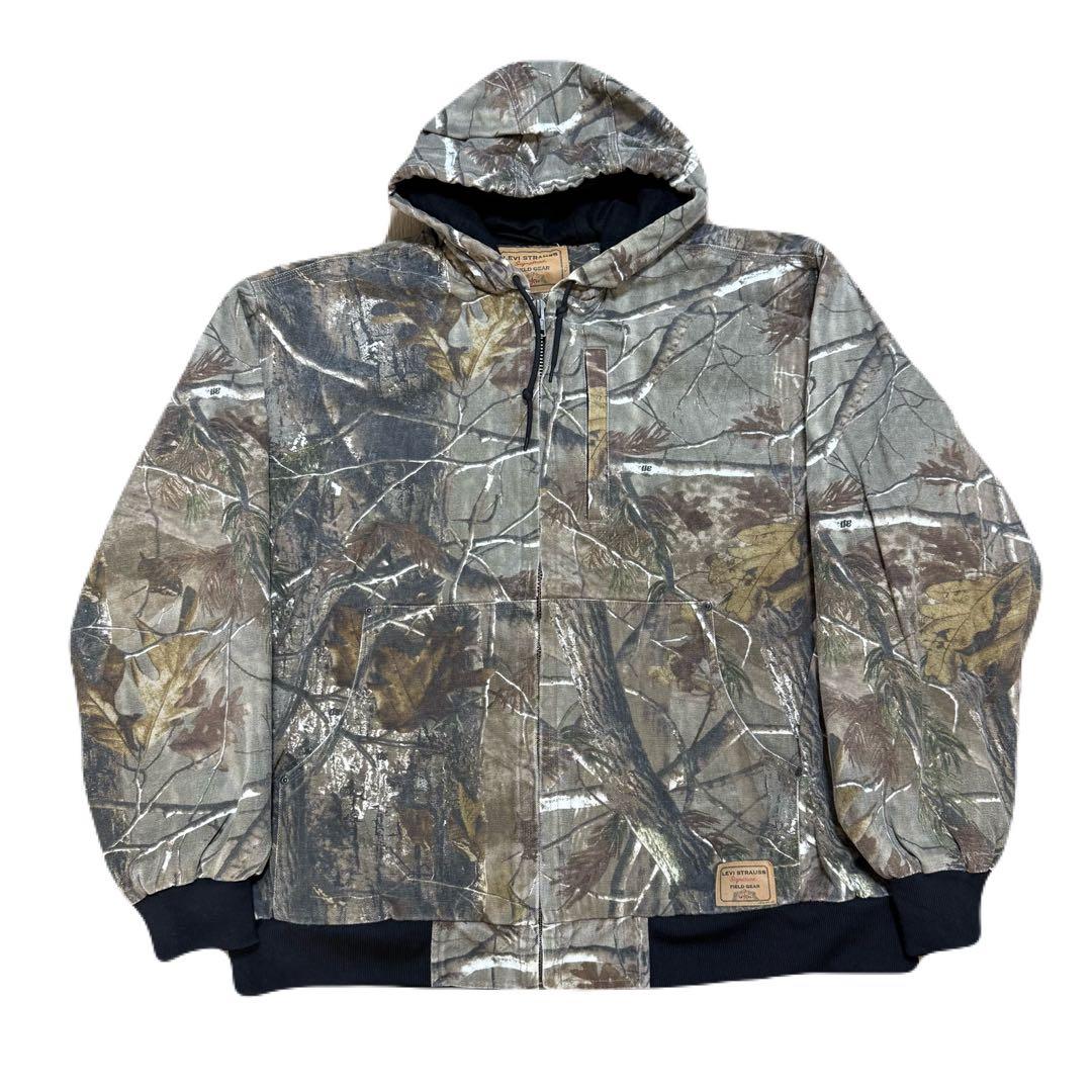 Levi's アクティブジャケット リアルツリー ダック地 カモ柄