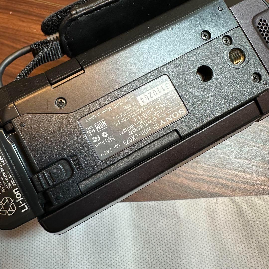 SONY HDR-CX675 ビデオカメラ 2440