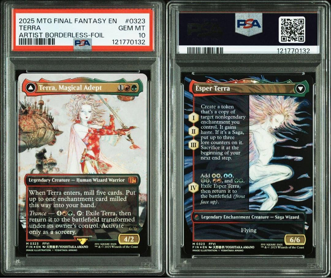 PSA10 MTG 魔導戦士、ティナ Foil 英語