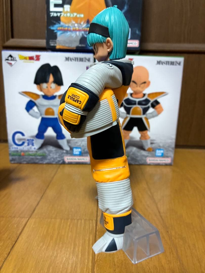 ドラゴンボール一番くじ　ブルマ、クリリン、孫悟飯セット