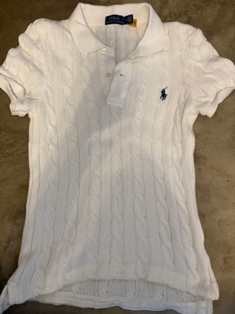 Polo Ralph Lauren ホワイト 半袖ポロシャツ