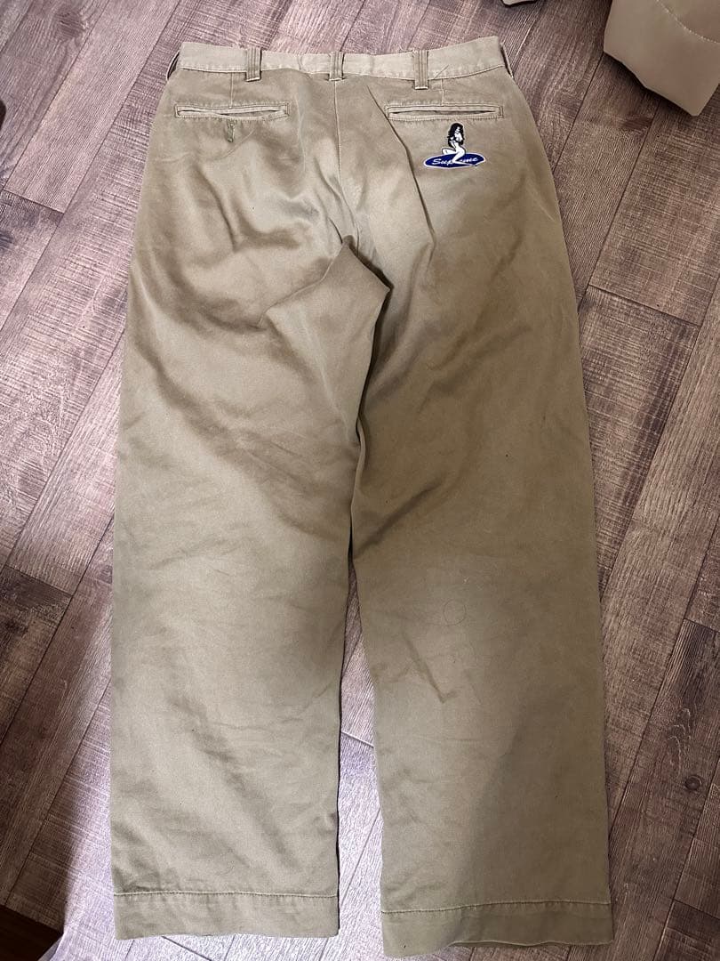 Supreme チノパン オリーブ 30 pin up