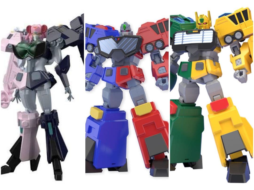 SMP 勇者王ガオガイガー 超竜神 撃龍神 天竜神 3セット ミニプラ プレバン