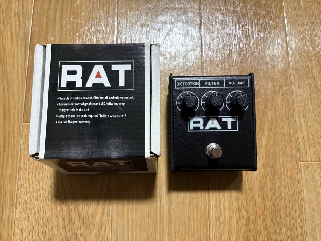 RAT2 箱付き ギターエフェクター