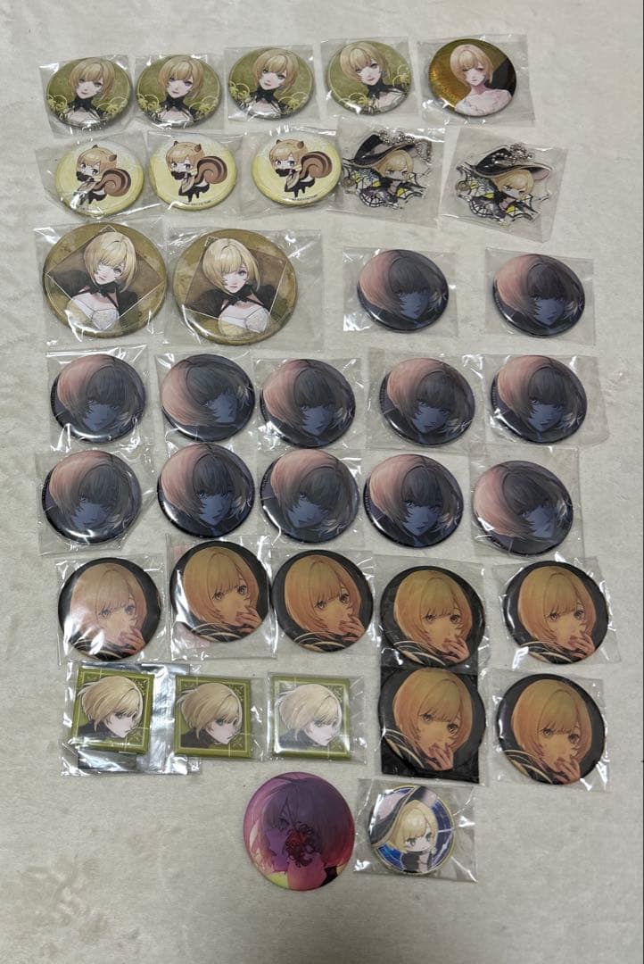 終遠のヴィルシュ 終ヴィル セレス 缶バッジ　キーホルダー