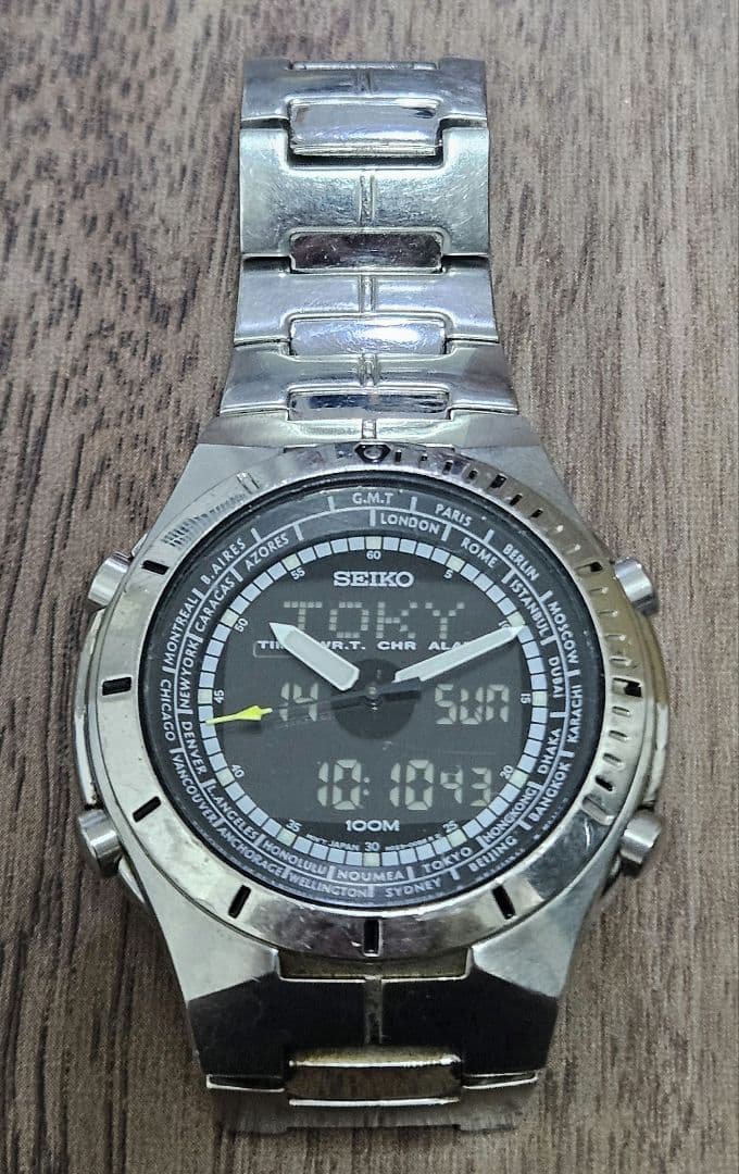 SEIKO　セイコー　アナデジ　H023-00B0