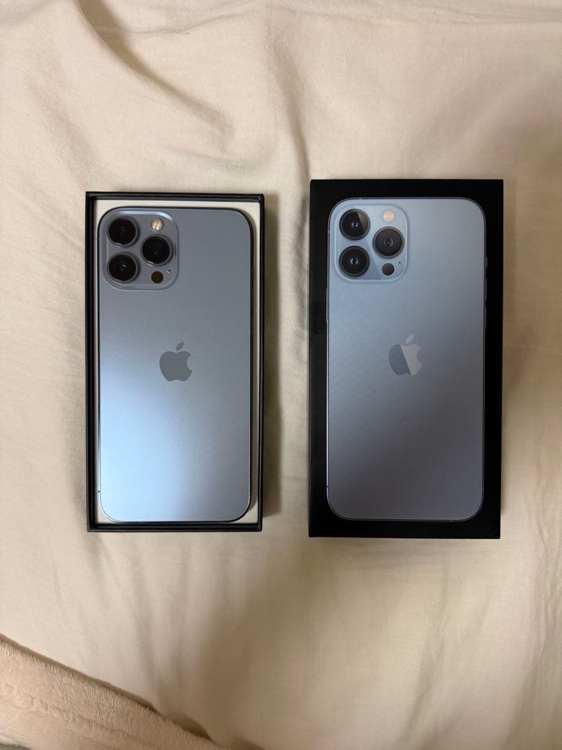 バッテリー100% iPhone 13 Pro Max シエラブルー 256GB