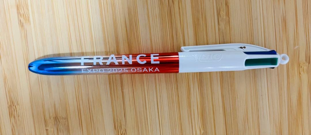 大阪関西万博　フランス館限定　多色ボールペン