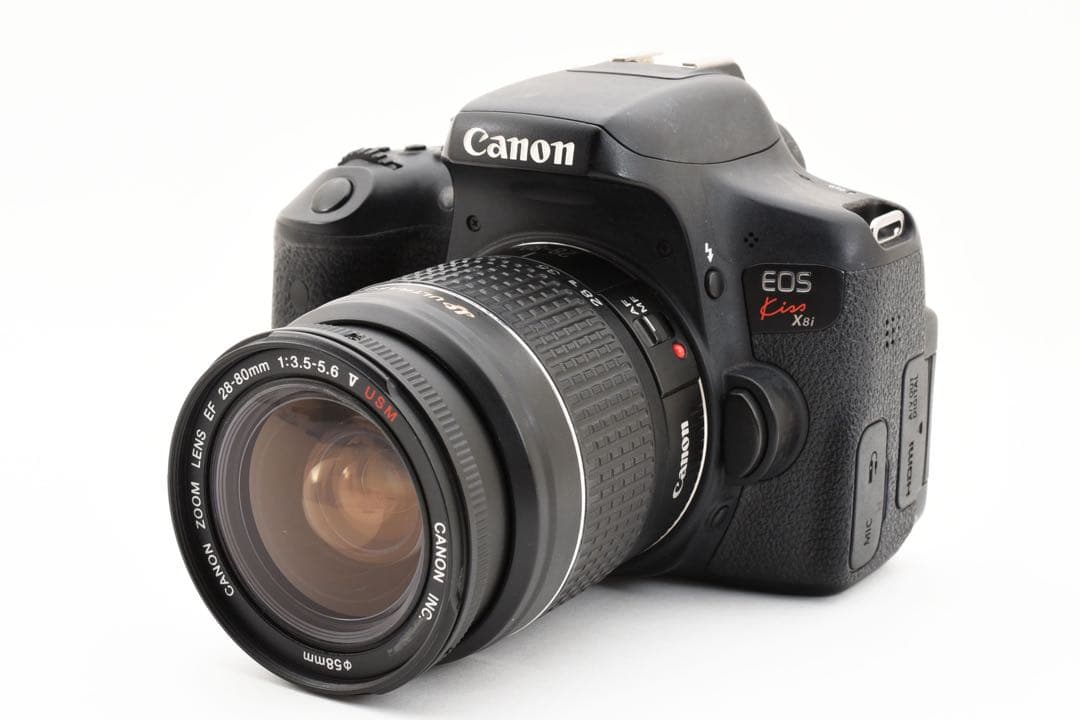 デジタル一眼レフカメラ Canon EOS Kiss X8i 標準レンズセット