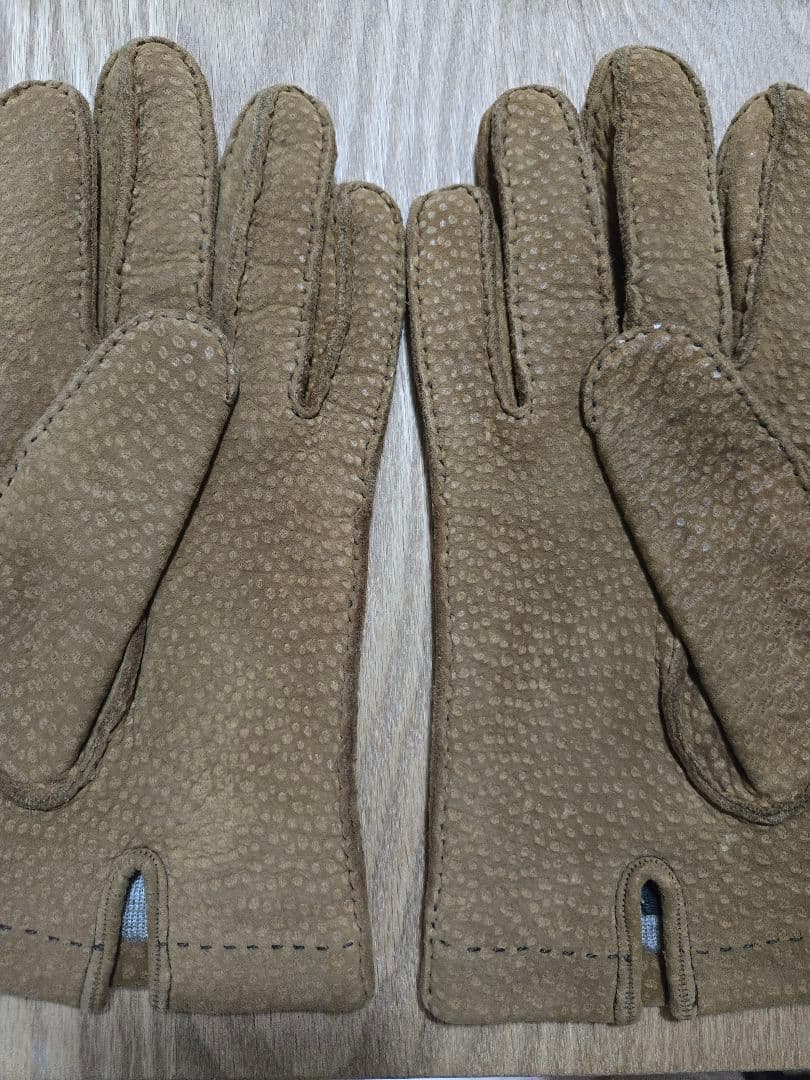 ロロ・ピアーナ　グローブ　ペッカリー　Mサイズ