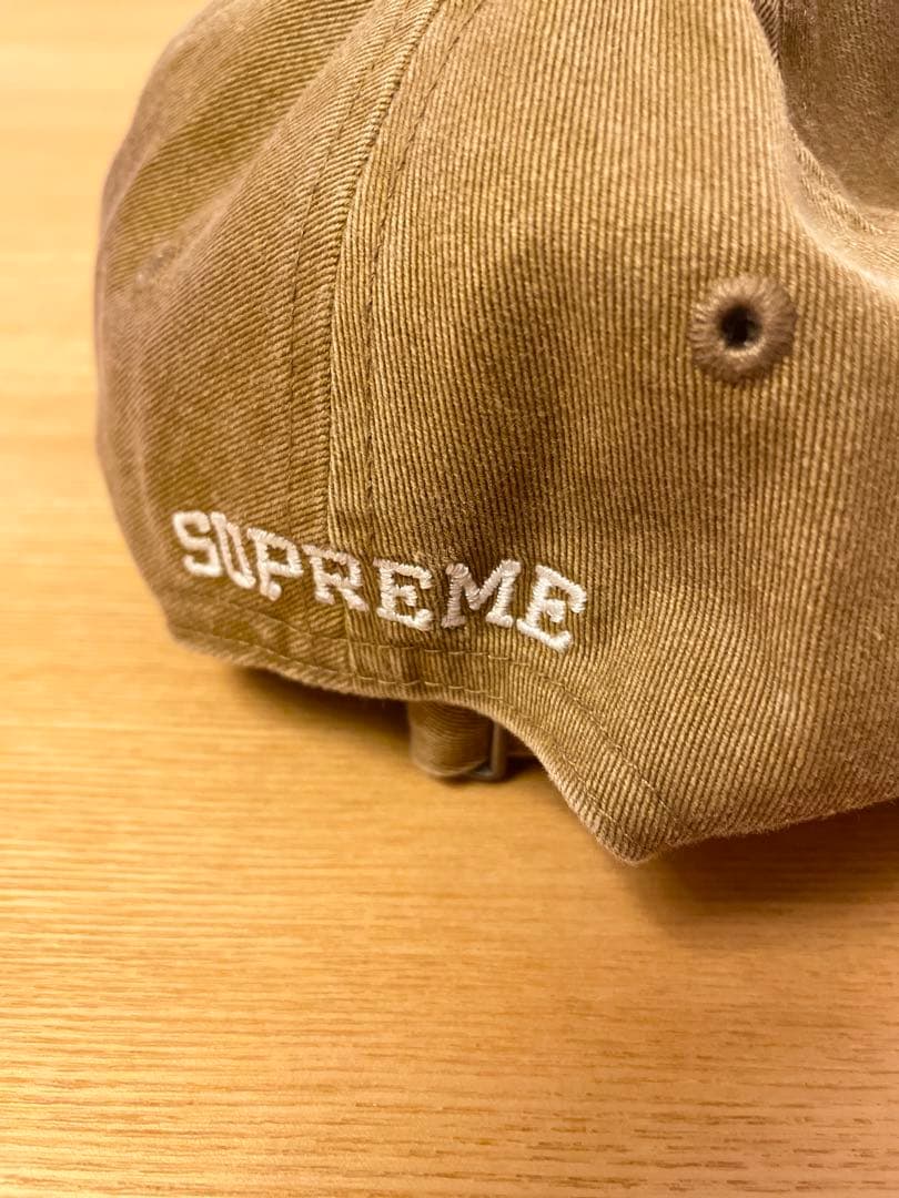 帽子 Supreme Pigment Canvas S Logo 6-Panel