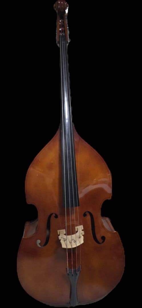 ウッドベース　コントラバス　オブジェ用　ジャンク品　ロカビリー