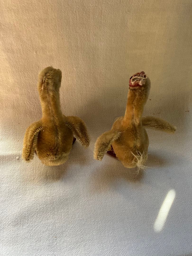 STEIFF DUCK シュタイフ アヒル ヒヨコ 希少 アンティークぬいぐるみ