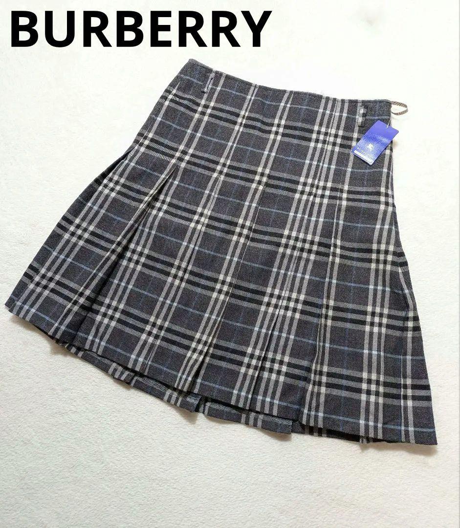 新品 BURBERRY BLUE LABEL ノバチェック ウールスカート M