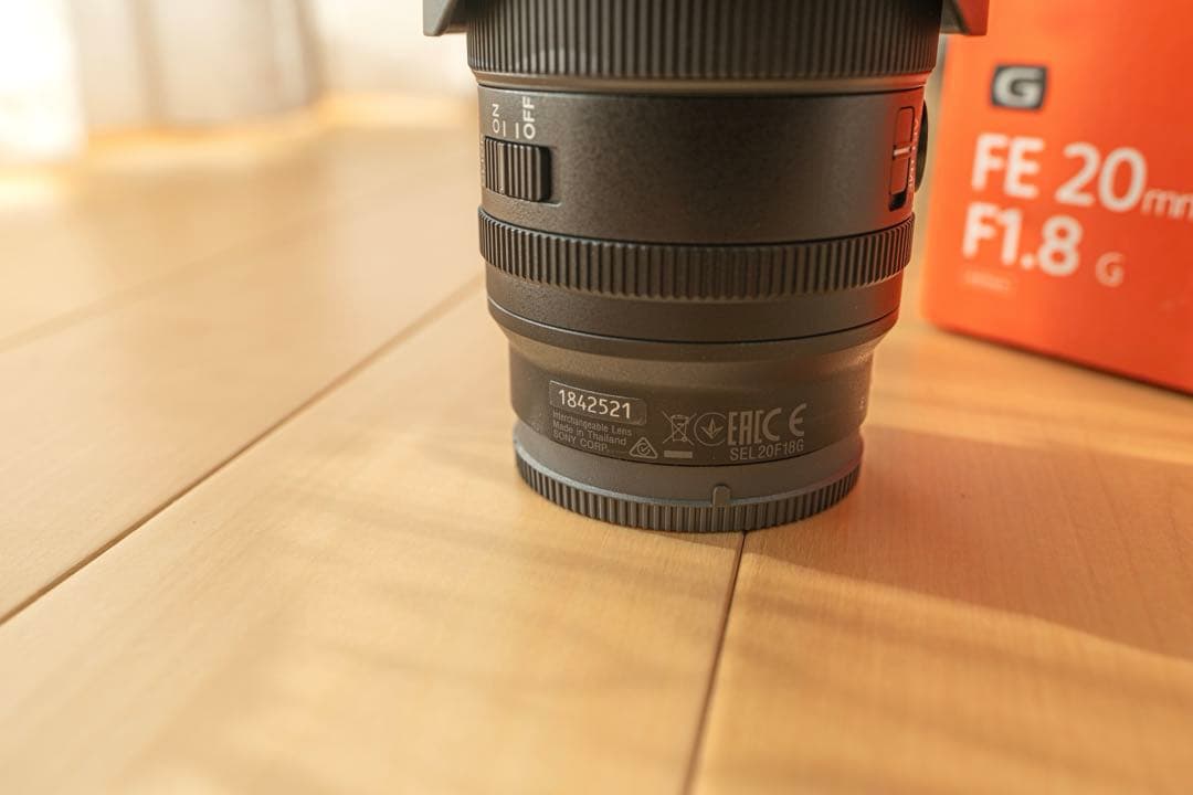 ☆【超美品】☆SONY☆FE20mm F1.8☆ SEL20F18G☆