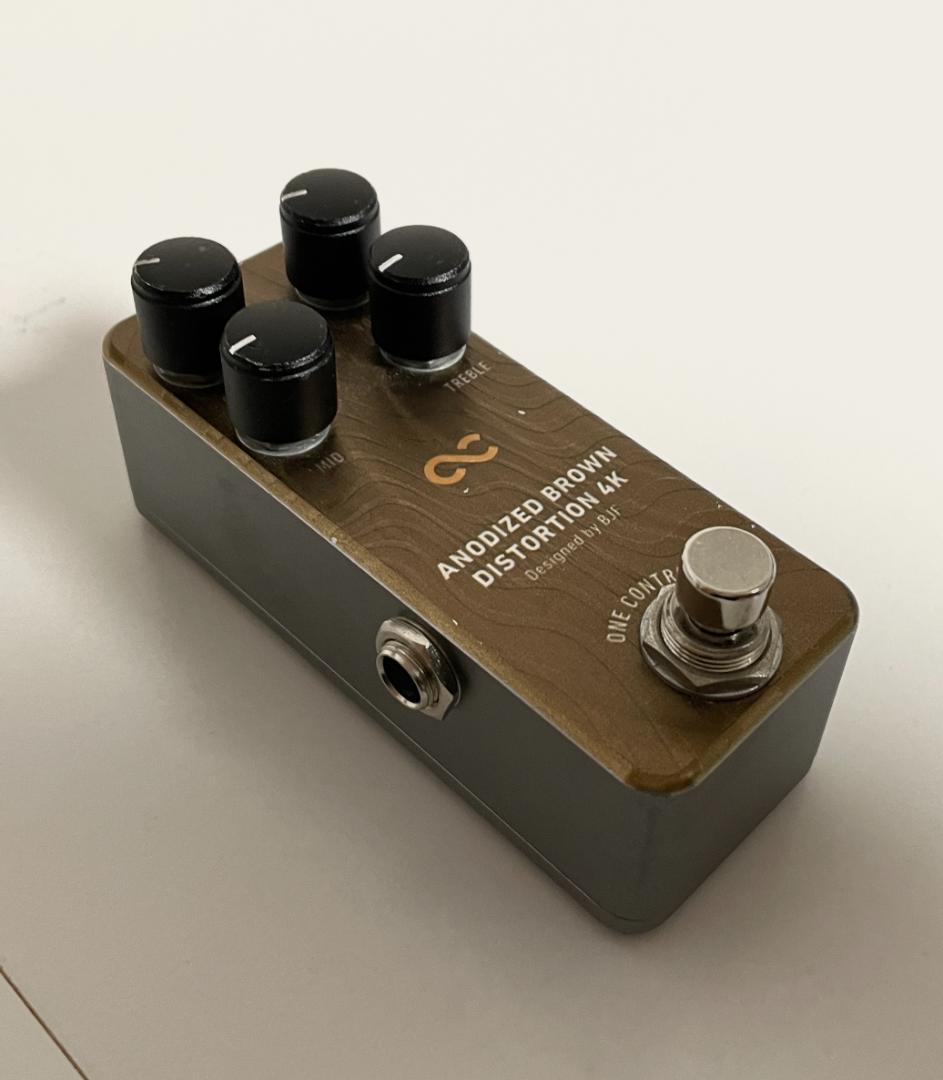 ギター Anodized Brown Distortion 4K One Control