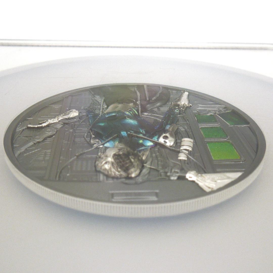 ★最高鑑定 サイバークイーン銀貨 2024 Rebirth NGC クック諸島