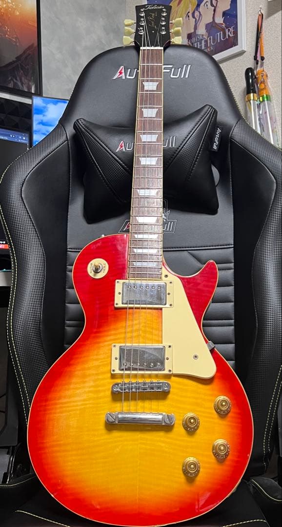 TOKAI レスポールモデル チェリーサンバースト 金属パーツGOTOH