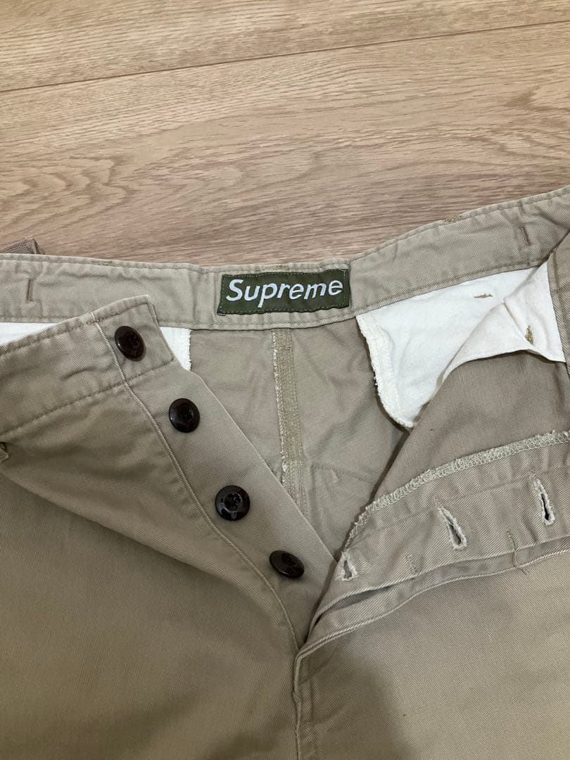 パンツ old supreme mil-spec chino pant 90's 34