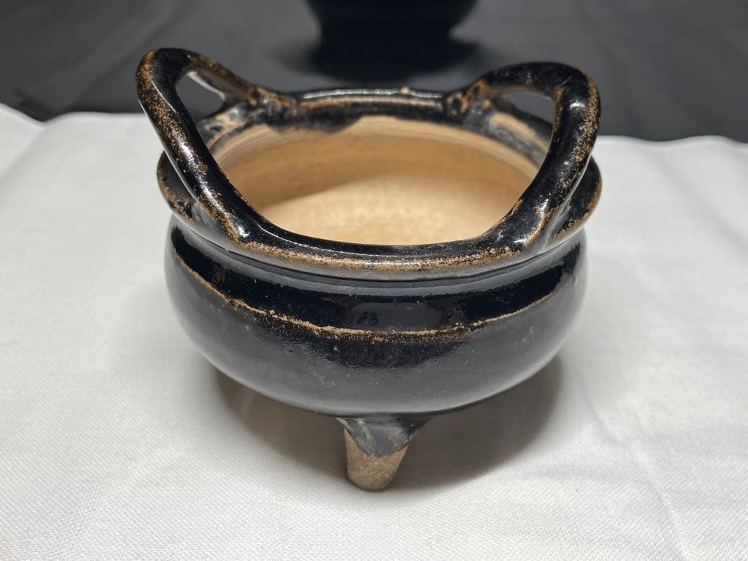 香炉。香道具、茶道具。古美術。骨董品。明時代。美品。希少品。舊家蔵出し。