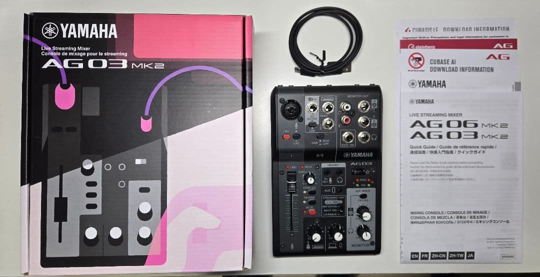 Yamaha AG03 MK2 本体