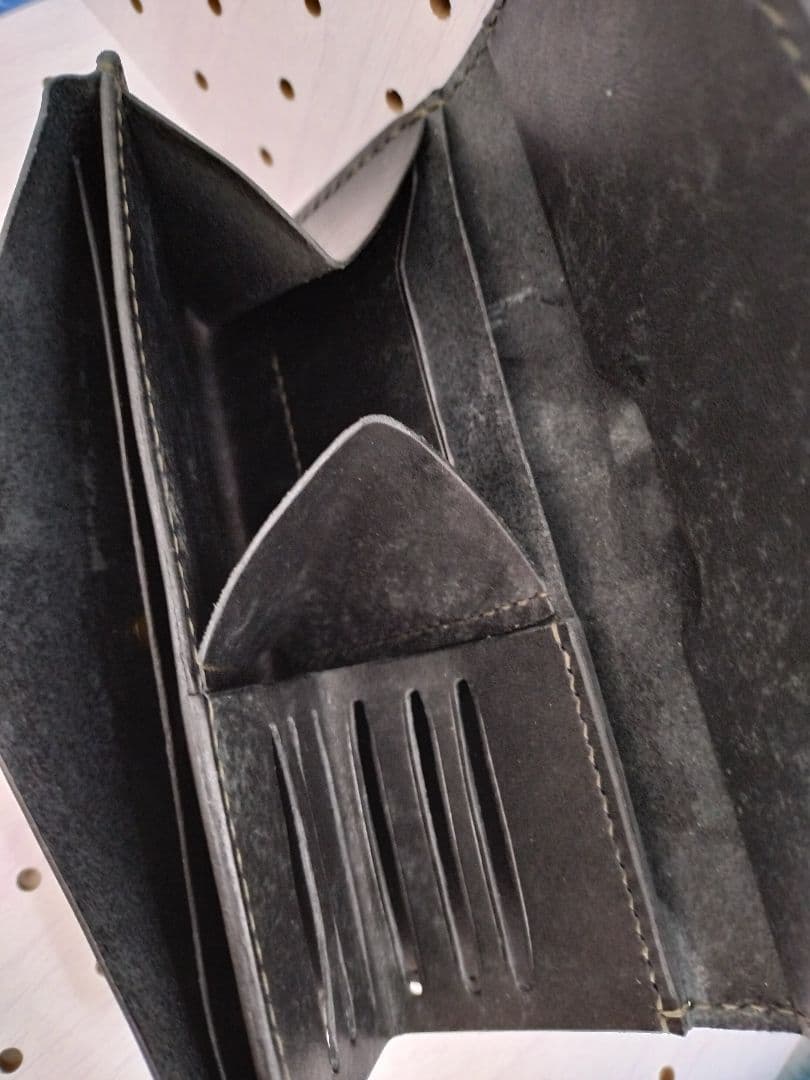 キャッチャー財布　本革財布　ハンドメイド　ケース