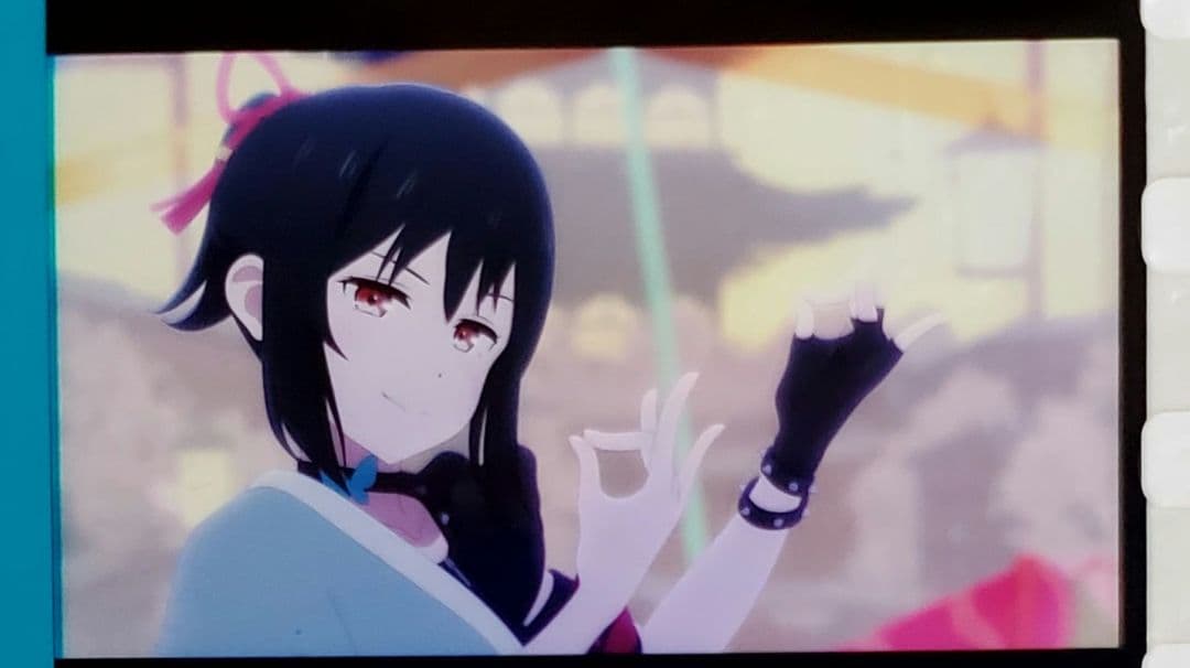 ラブライブ　虹ヶ咲　えいがさき　入場特典　コマフィルム　栞子　ライブ衣装