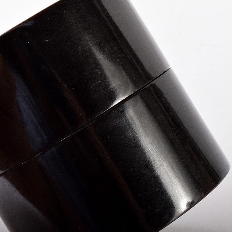 茶道具　黒漆　中次　棗　合わせ箱　V　7356