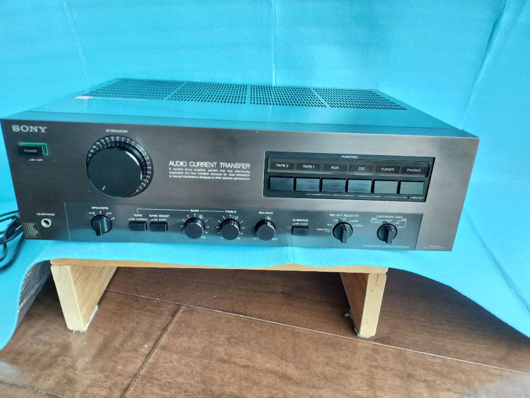 SONY　ＴＡーＦ５５５ＥＳ　プリメインアンプ　　動作確認品