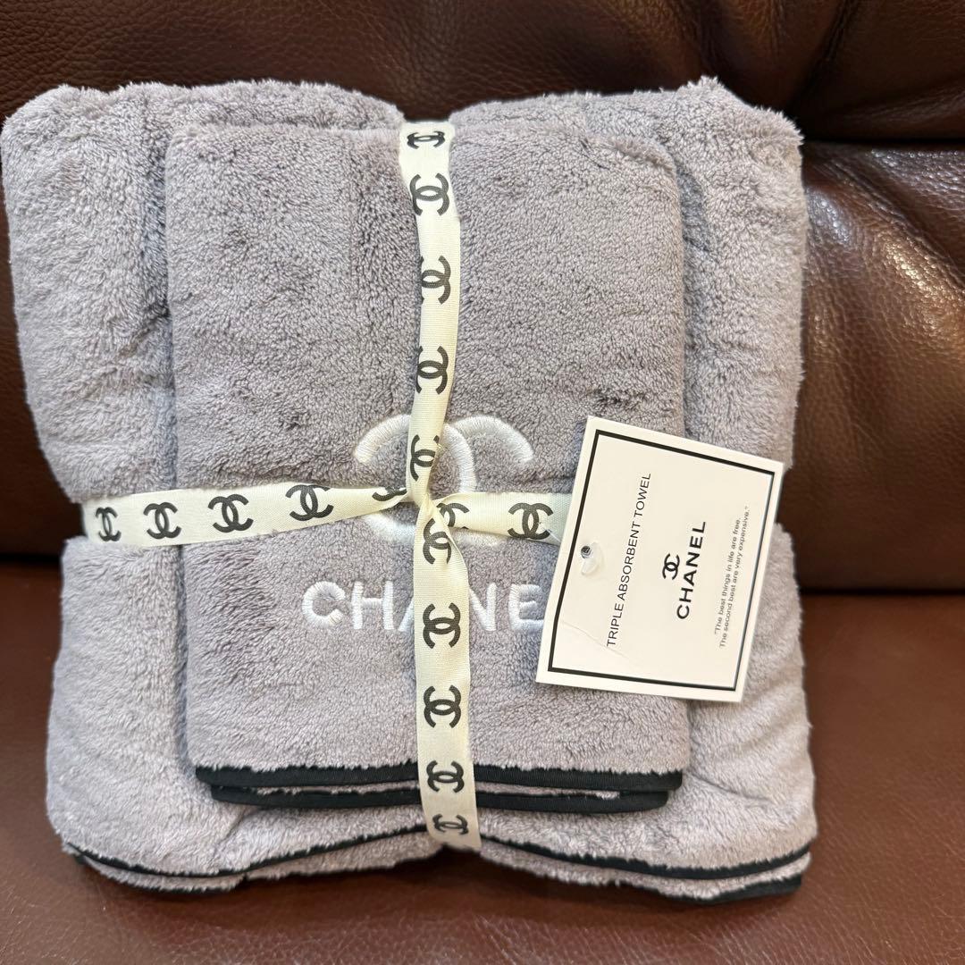 CHANEL タオルセット　マイクロファイバー