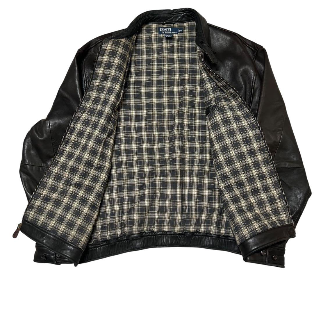 90s Ralph Lauren ラルフローレン レザージャケット ヴィンテージ