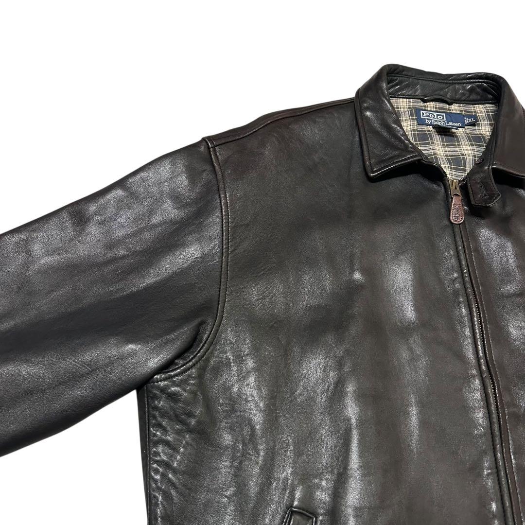 90s Ralph Lauren ラルフローレン レザージャケット ヴィンテージ
