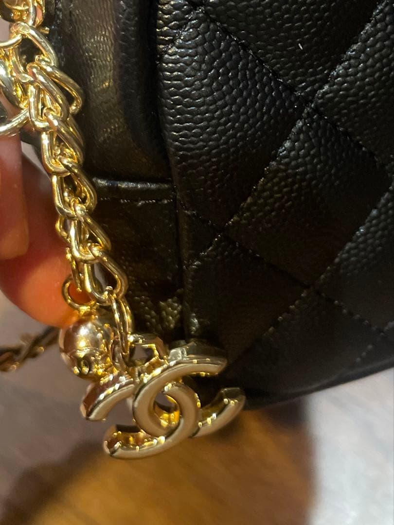 CHANEL ノベルティ　キルティングチェーンバッグ