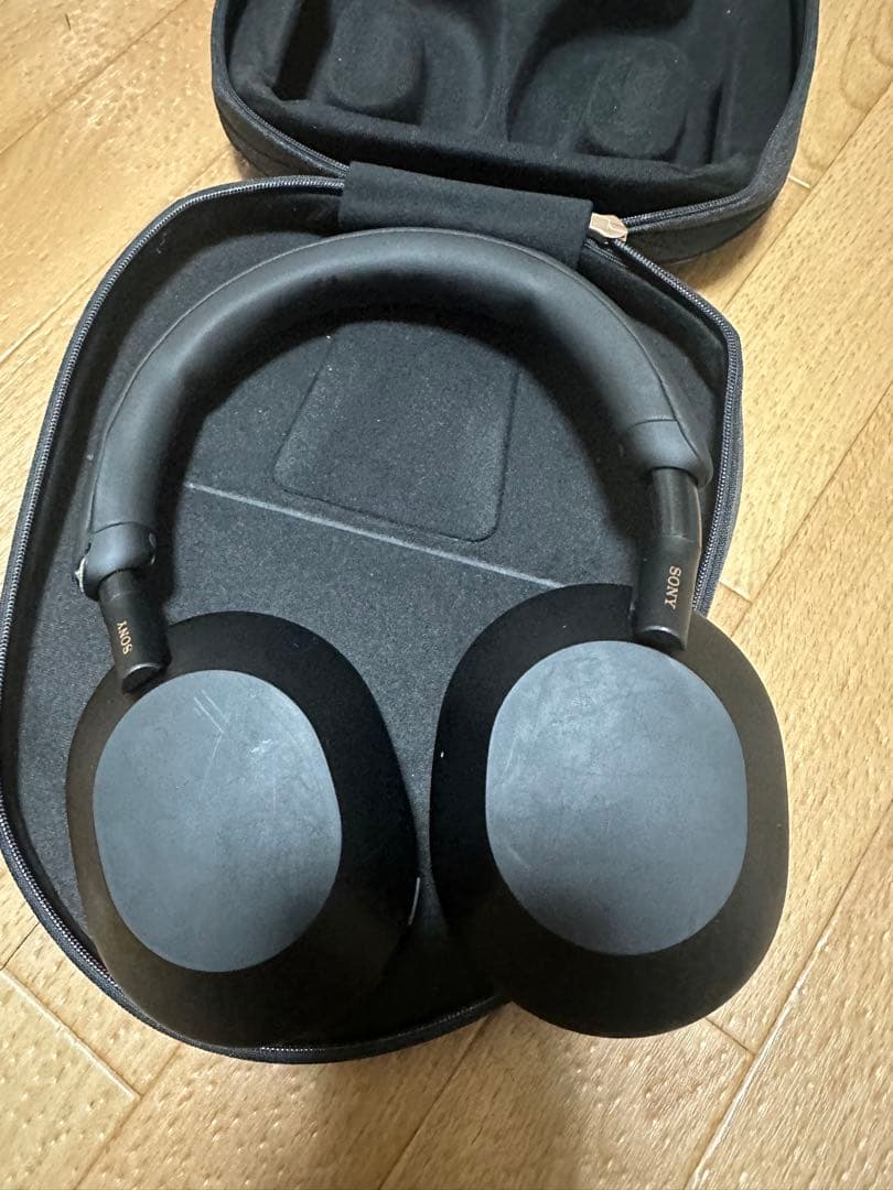 SONY WH-1000XMS ブラック ワイヤレスヘッドホン ケース付き