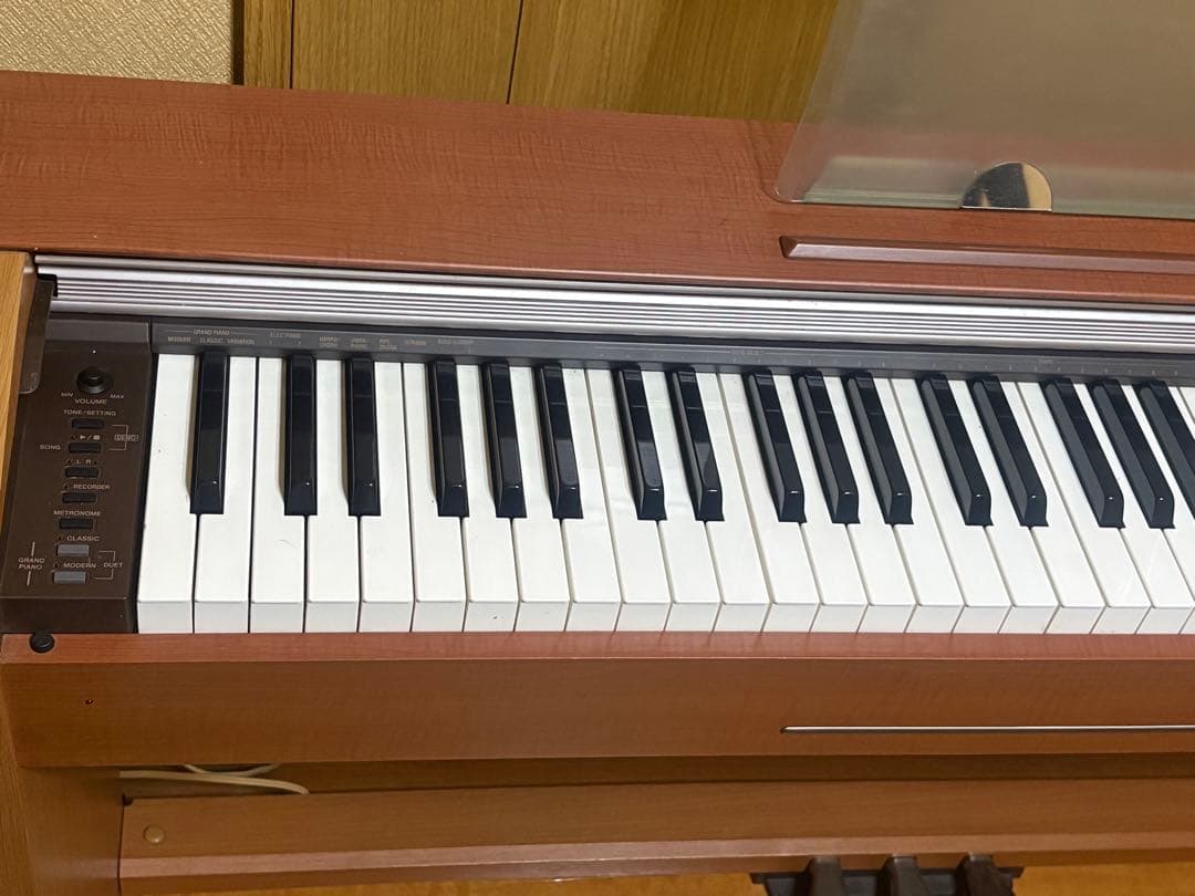 CASIO PX-720C 88鍵盤　スタンド一体型　ブラウン