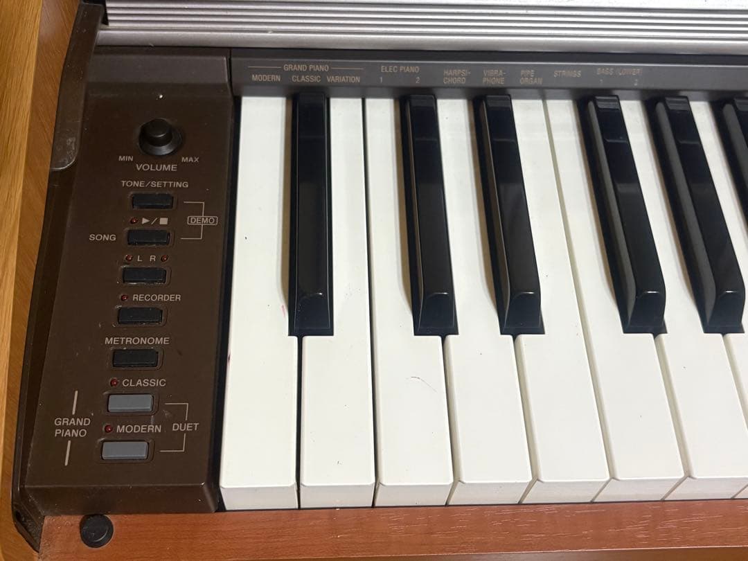 CASIO PX-720C 88鍵盤　スタンド一体型　ブラウン