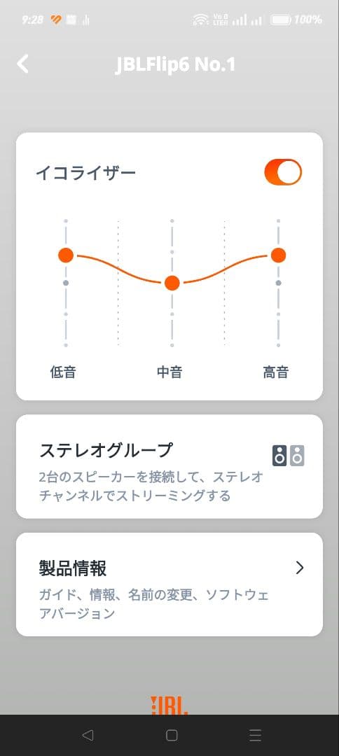 JBL Flip6 ホワイト ケース付き